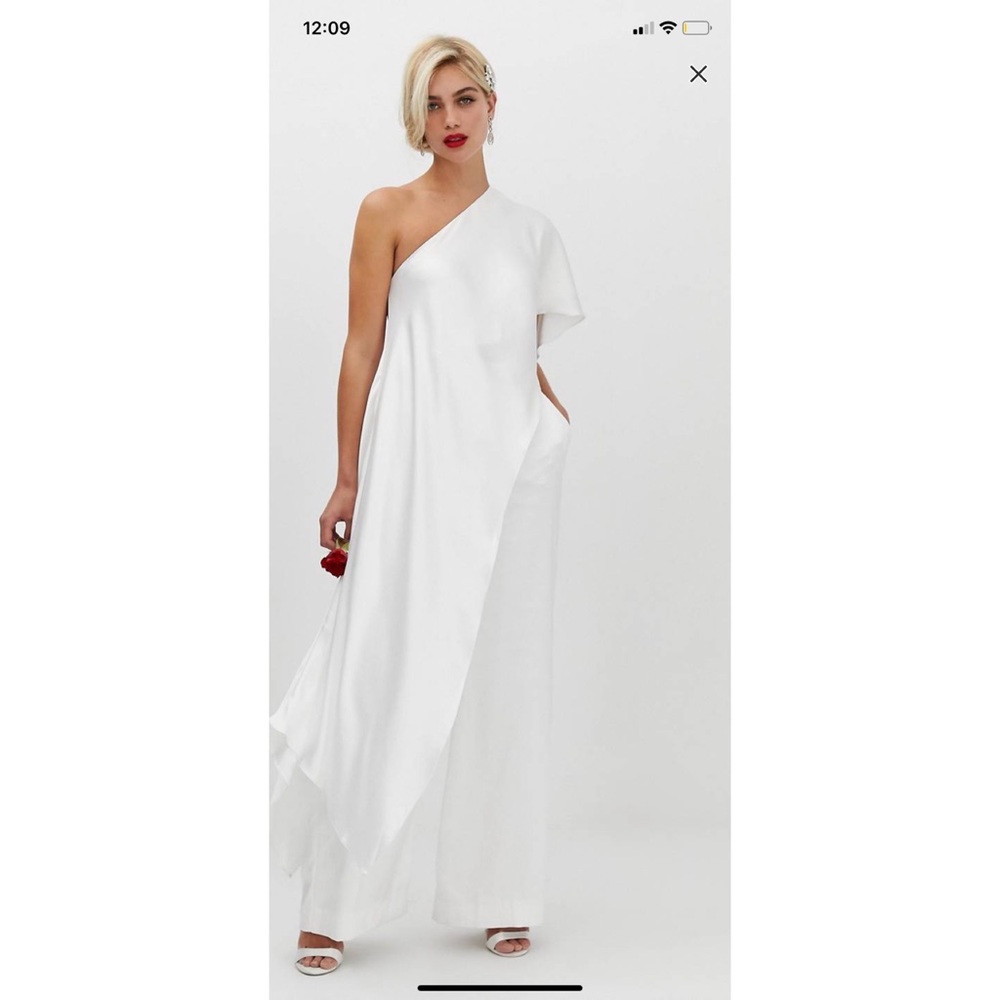 ASOS Wedding Edition Satin set